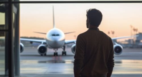 LaGuardia Airport Waiting Room